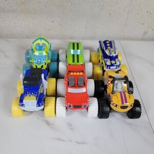 Blaze And The Monster Machines Lot of 6 Rare ,  Black Belt Tiger Pickle